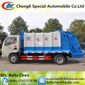 New refuse compactor trucks, DONGFENG small refuse truck